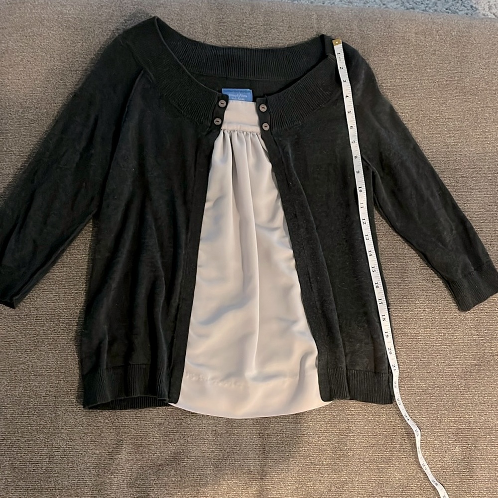 Simply Vera Twofer Sweater, medium